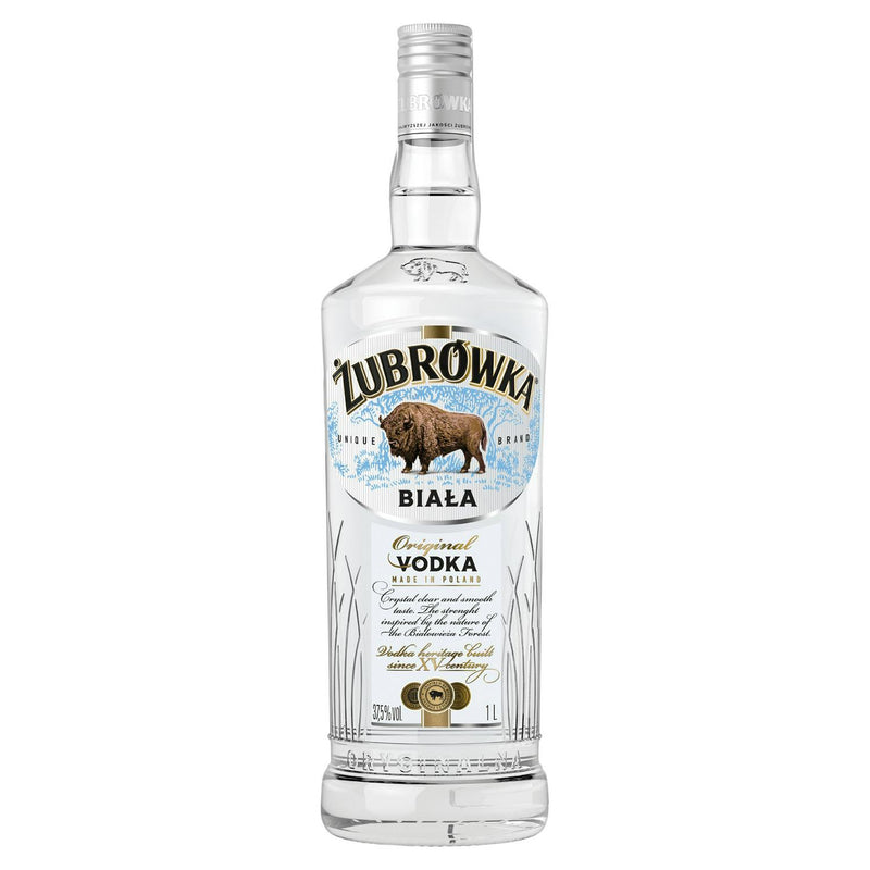 Zubrowka Biala Vodka 100cl (British brand)