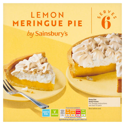 Sitronmarengspai med mørdeig 475g