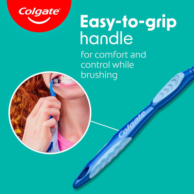 Colgate Premier Clean Medium Toothbrush Pack x2 - British product
