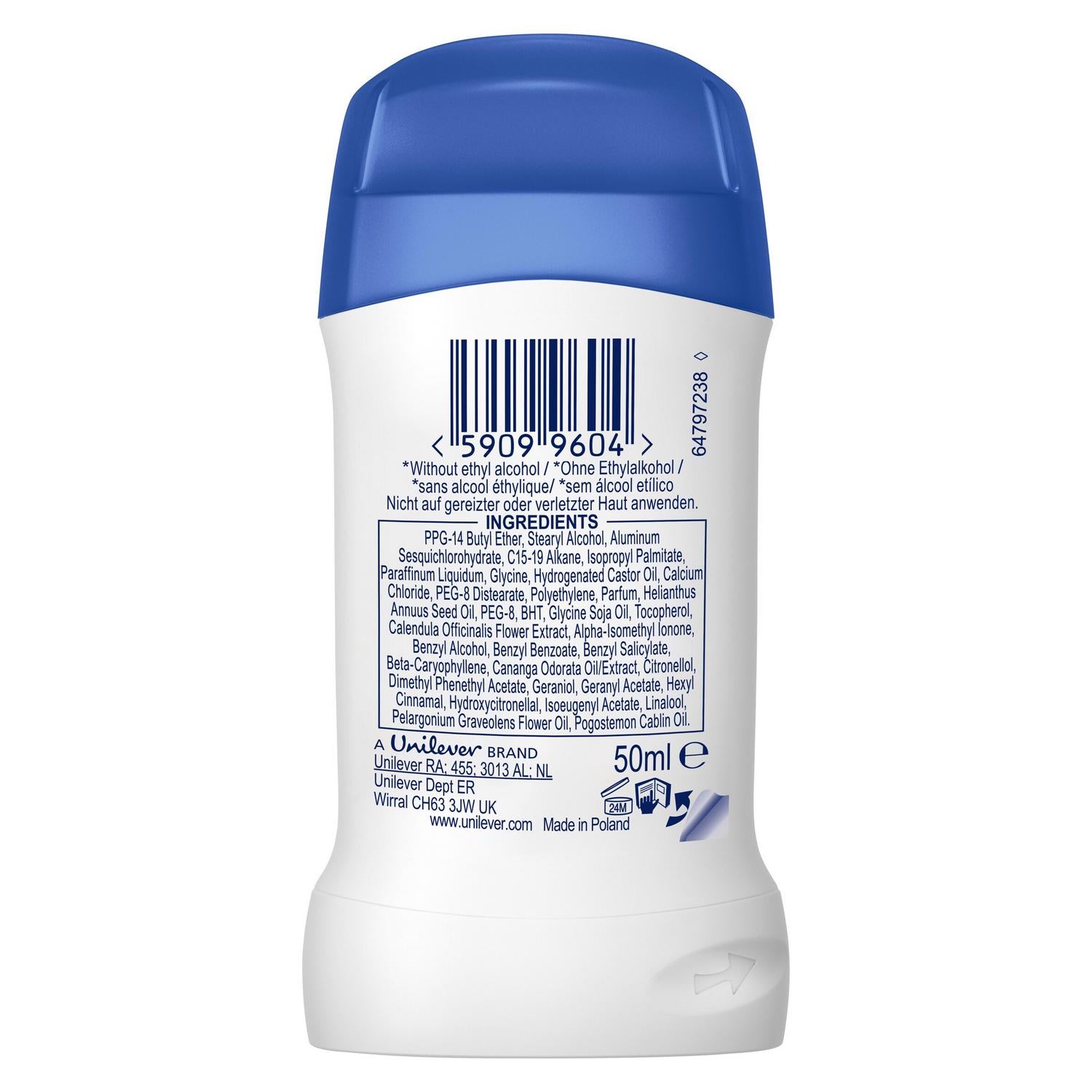 Dove Anti-perspirant cream Original 50ml - British product