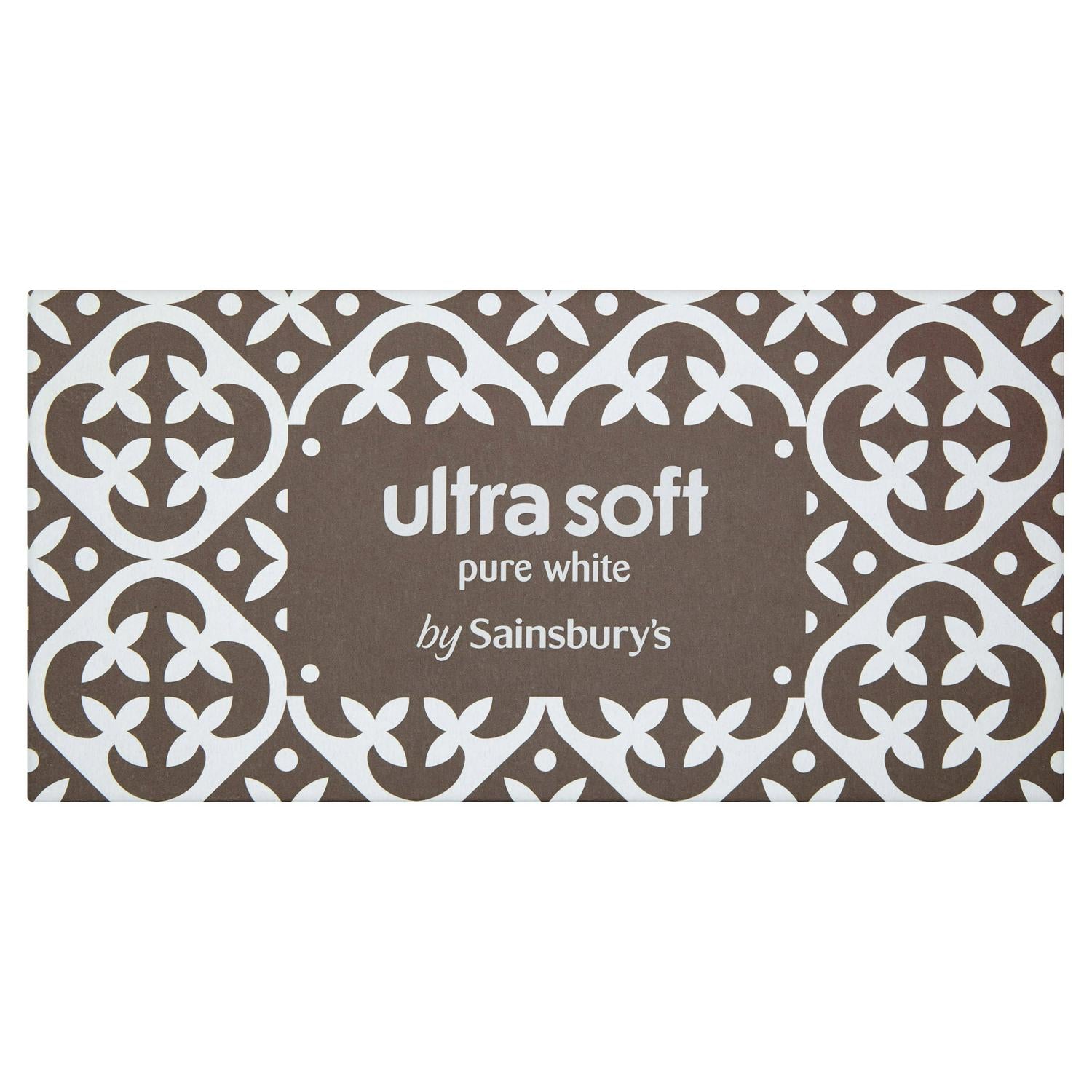 Sainsbury's Ultra Soft Pure White Tissues 72 sheets (British brand)