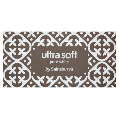 Sainsburys Sainsbury's Ultra Soft Pure White Facial Tissues 72 Sheets- Buy online at McGrocer