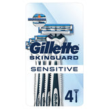 Gillette Skinguard Sensitive Disposable Razor 4 pack, UK version