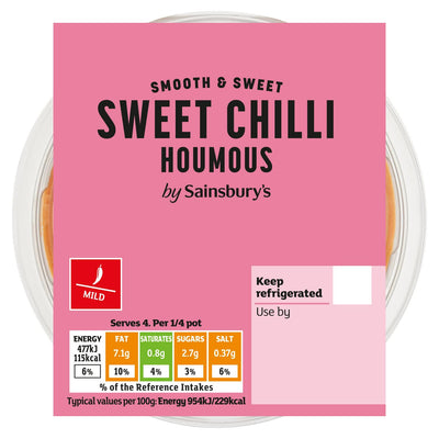 Sainsbury's Sweet Chilli Houmous Dip 200g