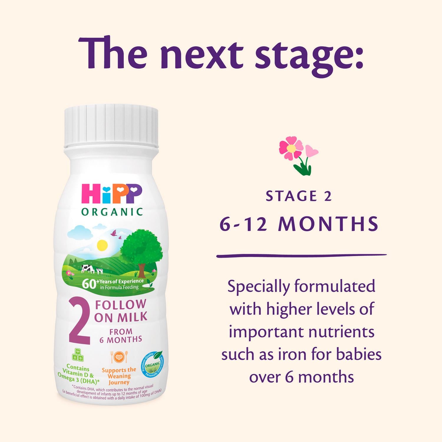 HiPP Organic 1 First Infant Milk 470ml, UK version