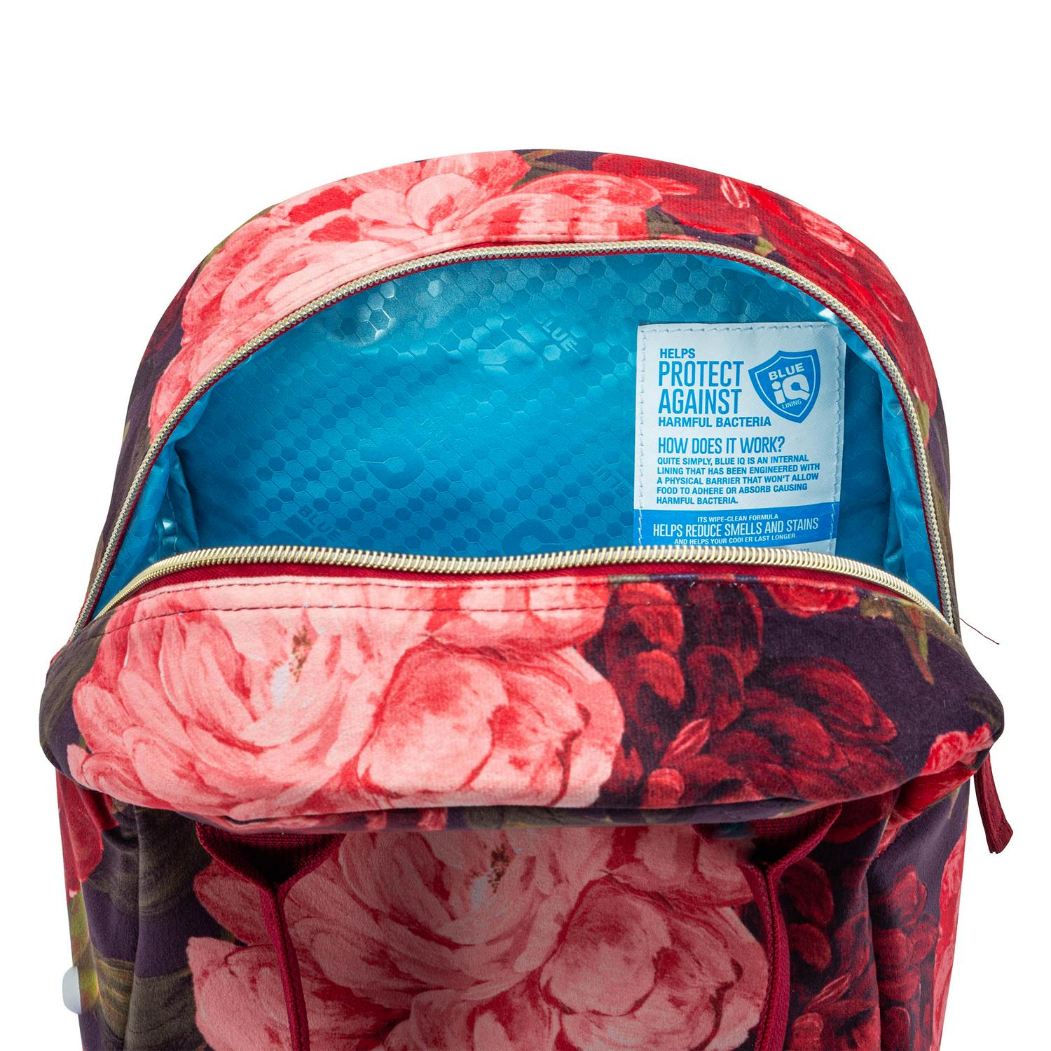 Smash Planet Floral Lunch Bag 12.5 x 21 x 26cm (British brand)
