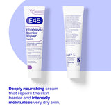 E45 intensive barrier repair cream 50g (British brand)