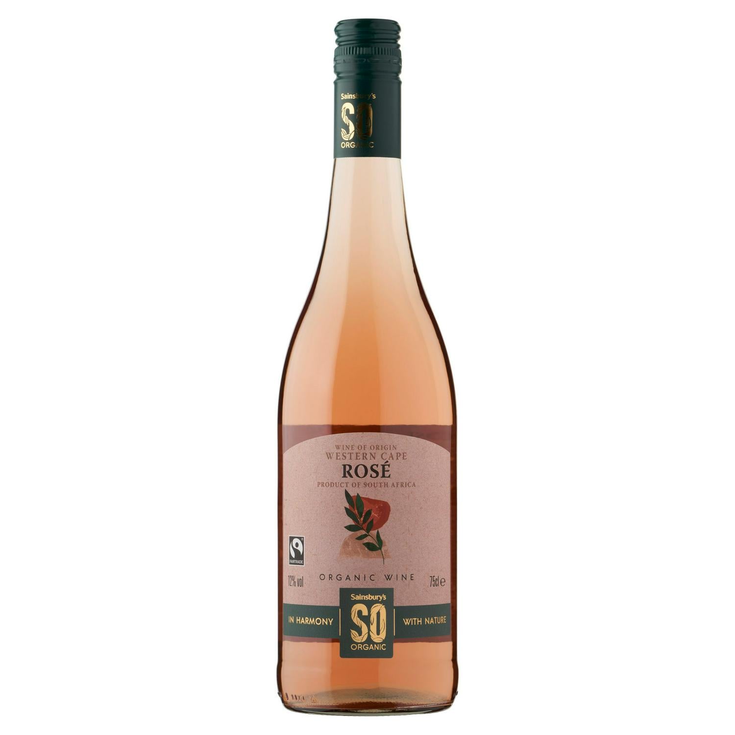 Sainsbury's Fairtrade Rose Wine, SO Organic 75cl