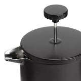 Habitat matte black stainless steel cafetiere 1000ml, UK version