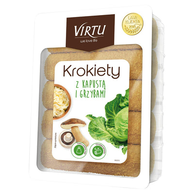 Virtu Kroketten mit Sauerkraut und Kohl 400g