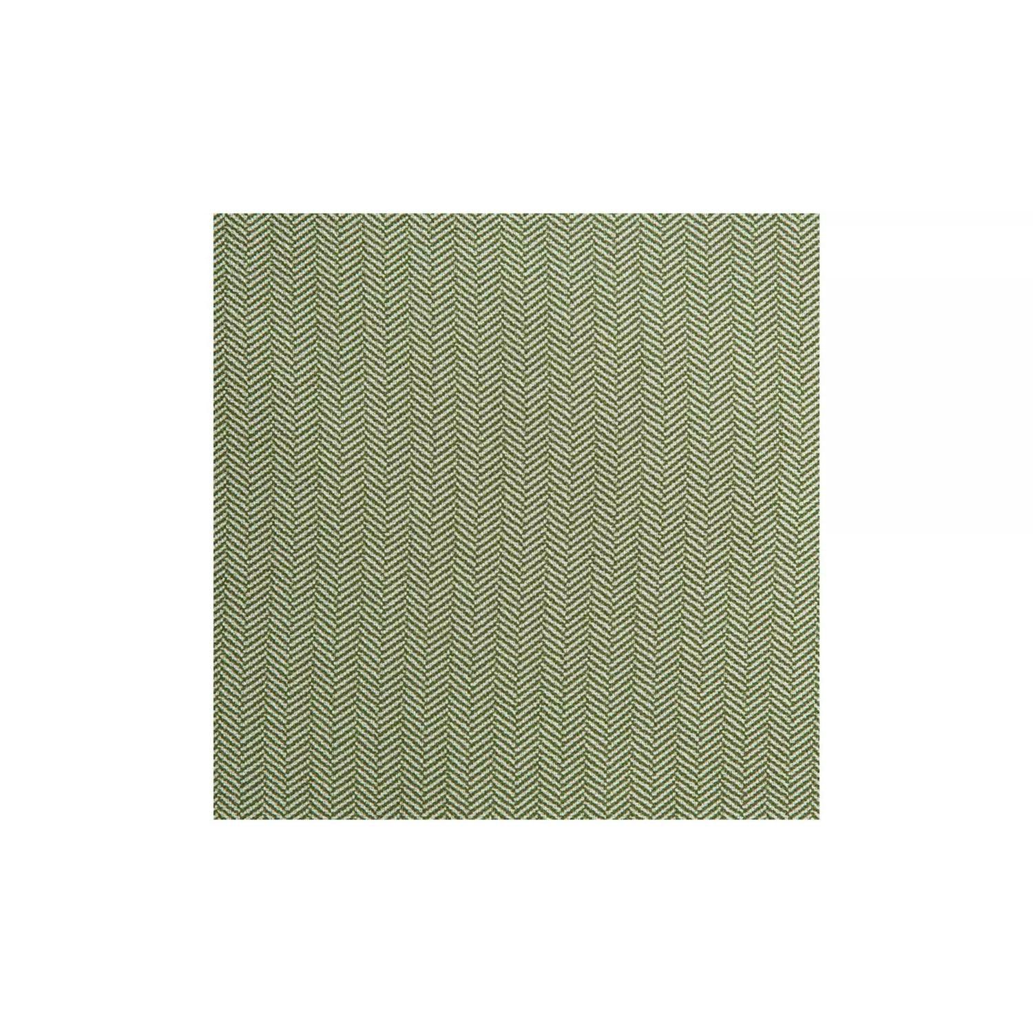 Habitat Herringbone Cushion Cover Moss Green 43x43cm , UK version