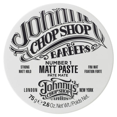 Johnny's Chop Shop Pâte coiffante pour cheveux N°1 Matt 75 g