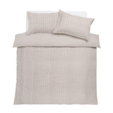 Sainsbury's Home crinkle taupe bedding set - British product