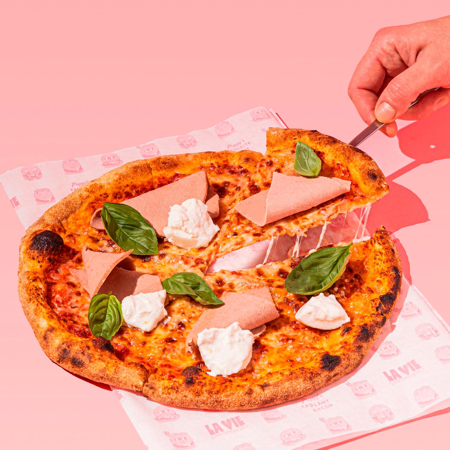 La Vie Smoked Plant Based Ham 100g slices, UK version