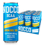 Nocco BCAA Limon Del Sol energy drink 330ml, UK version