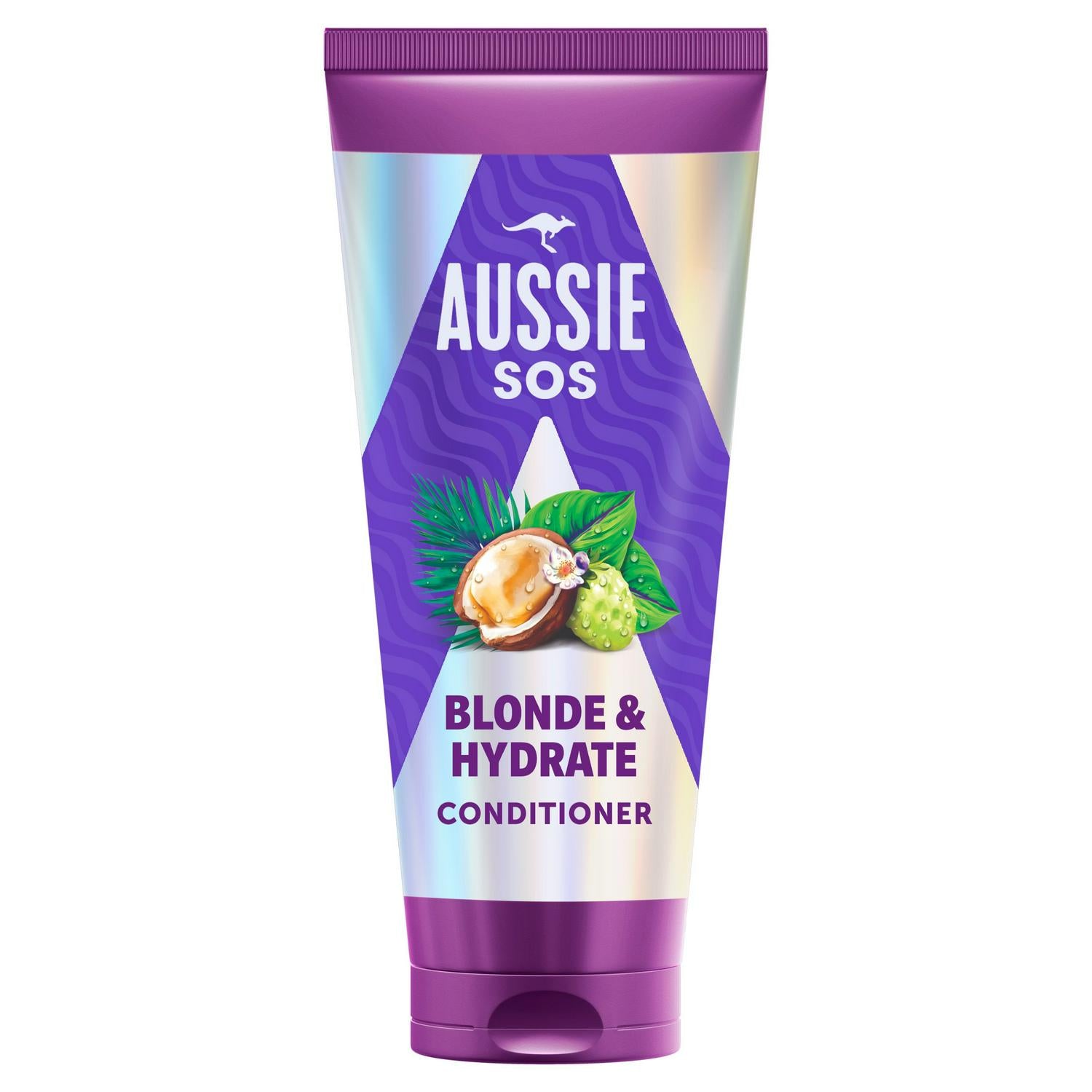 Aussie SOS Blonde Hydrate Conditioner for Bleached Hair 200ml - British product