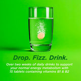 Berocca Orange effervescent vitamin tablets 15s (British brand)