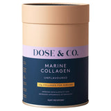 Dose & Co. Marine Collagen Unflavoured 221g, imported from the UK