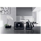 De'Longhi Kettle Brillante Black 1.7 Litre - British product