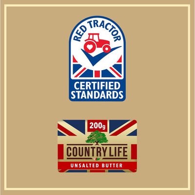 Beurre non salé Country Life 200g