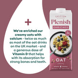 Plenish oat drink with added calcium and vitamins 1L, UK version