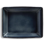 Habitat stoneware roaster navy blue 33.3cm, UK version
