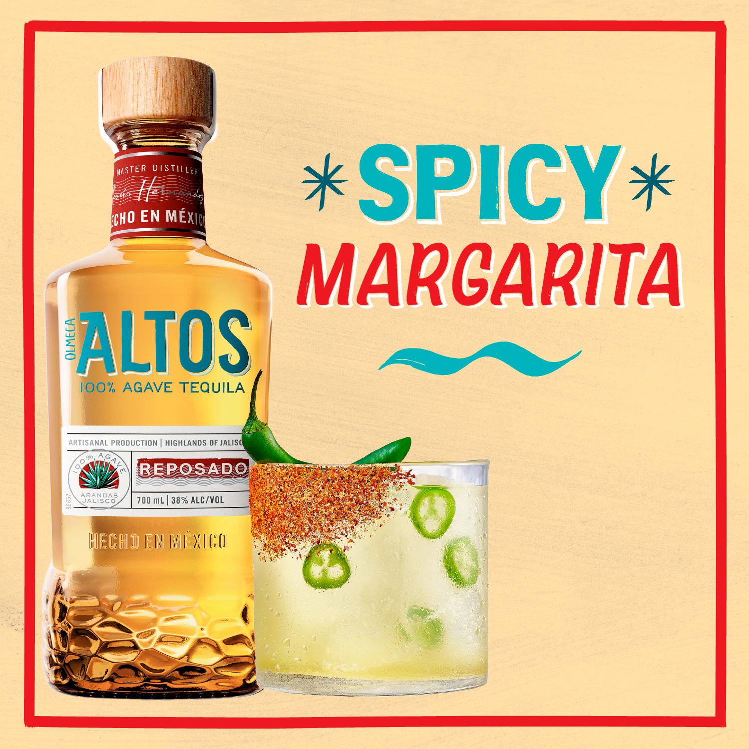 Olmeca Altos reposado tequila 70cl (British brand)