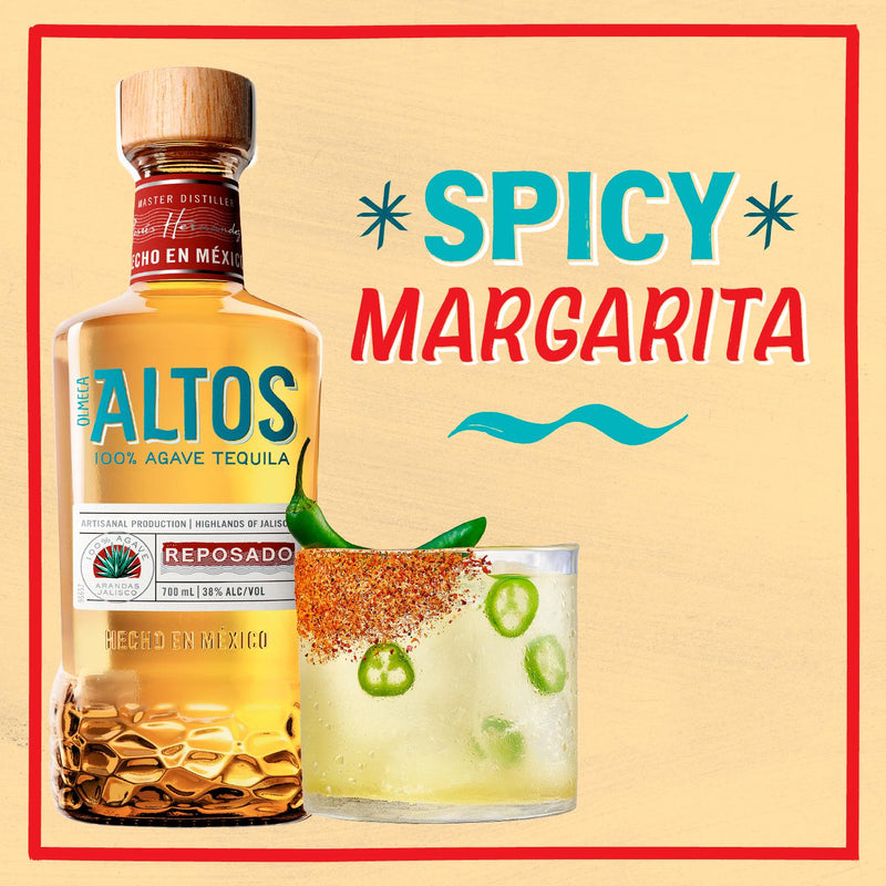 Olmeca Altos reposado tequila 70cl (British brand)