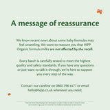 HiPP Organic 3 Growing up Baby Milk Powder Formula From 12 Months 800g