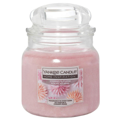 شمعة جرة يانكيه كاندل Sugared Blossom Home Inspiration