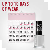 Rimmel 60 Seconds Super Shine clear nail polish (British brand)