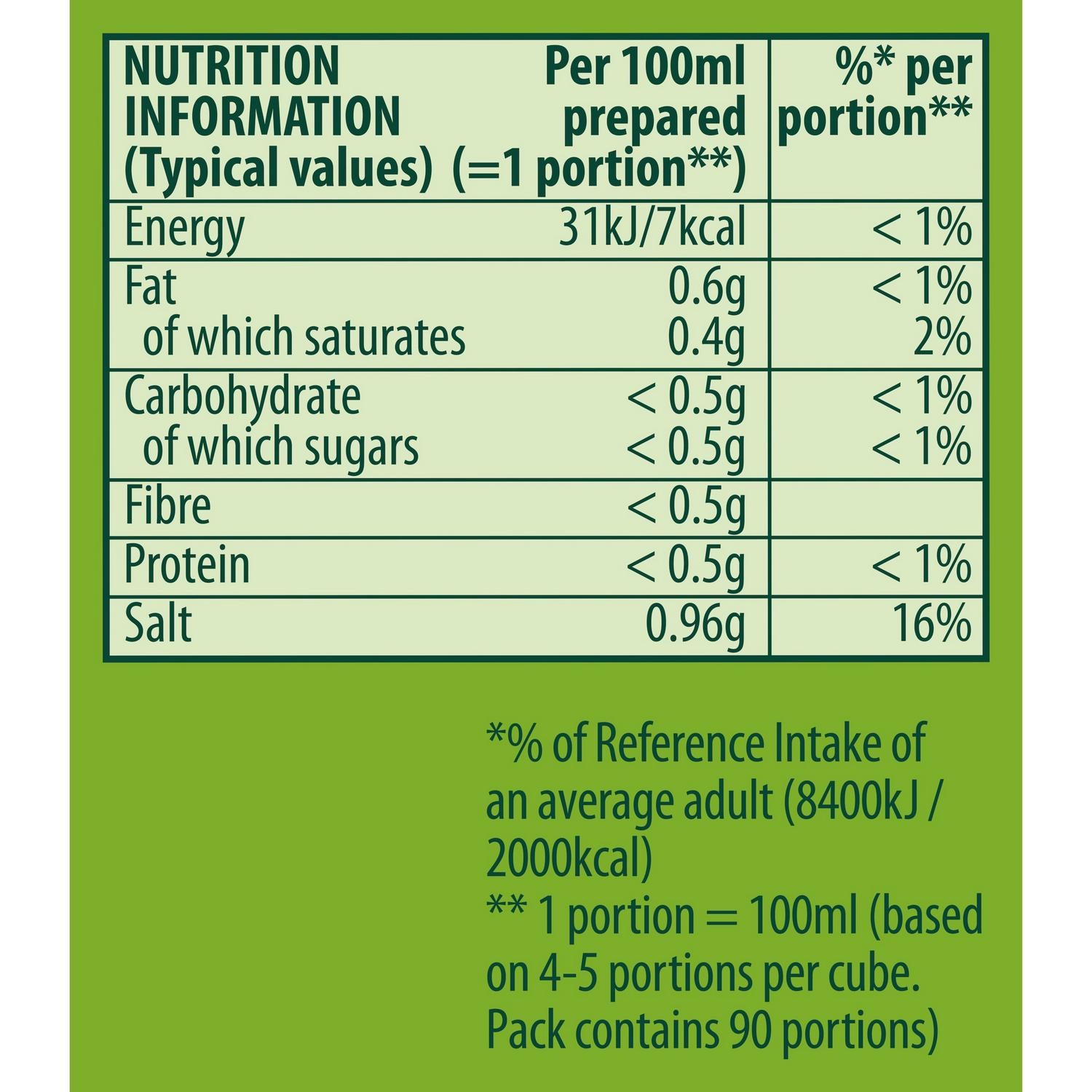 Gluten-Free Vegan Vegetable Stock Cubes Multipack 20x10g