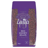 Laila Premium Red Kidney Beans Dry Whole 2kg, UK version