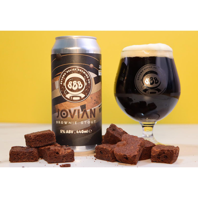 Chocolate and Coffee Stout with Surplus Brownies and Pasta 440ml