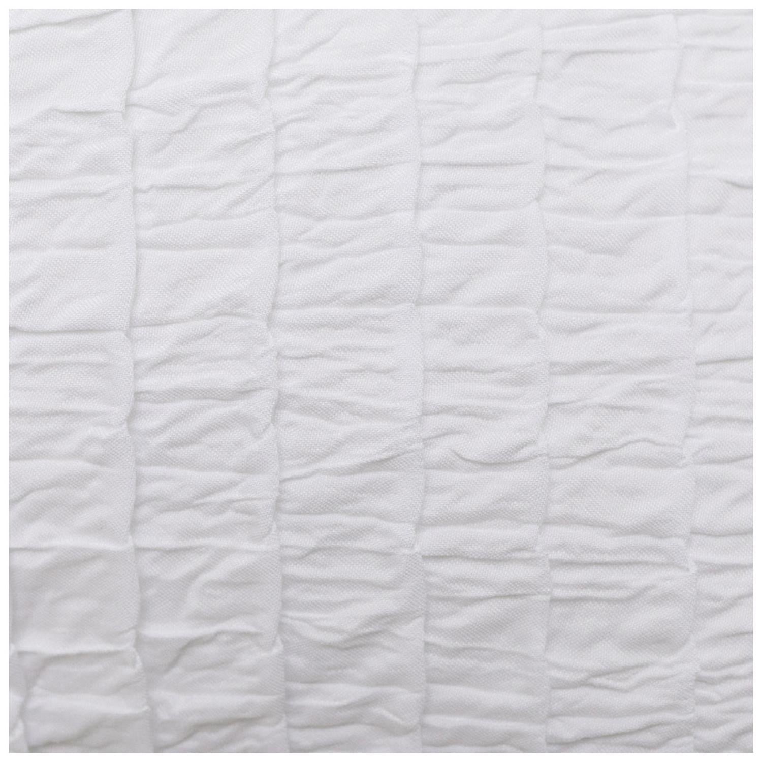 Sainsbury's Home crinkle white bedding set, UK version