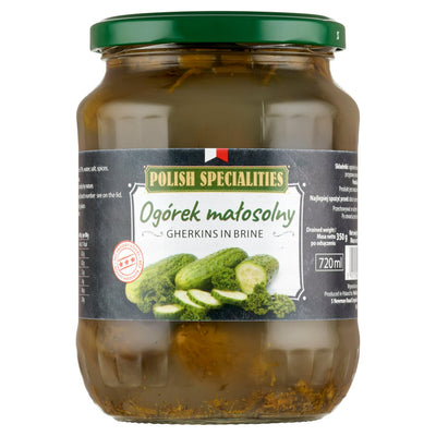 Sainsburys Polish Specialities Gherkins in Lake eingelegt 610g - Online bei McGrocer kaufen