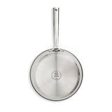 Habitat ellipse frying pan brushed stainless steel 24cm, UK version