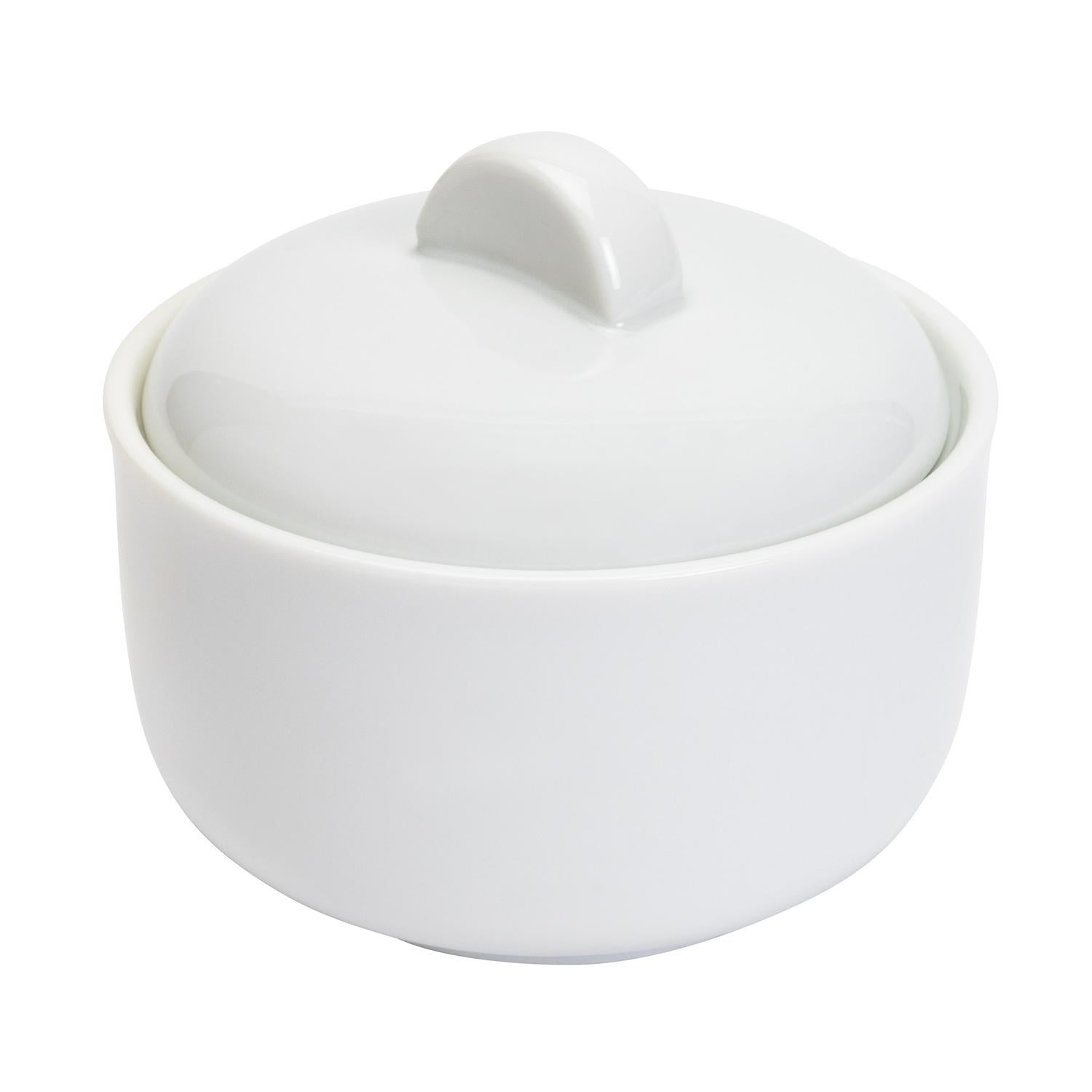 Habitat Riko white porcelain sugar bowl, UK version