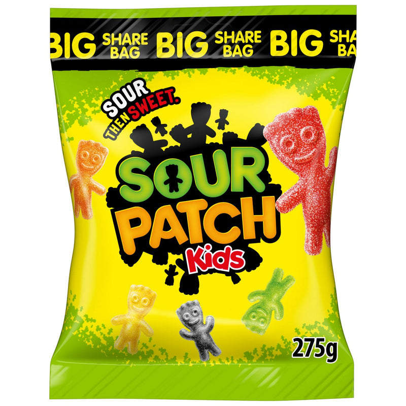 Sour Patch Kids Fruit Gums Original 275g (British brand)