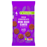 Sainsbury's Milk Chocolate Mini Rice Cakes 4x30g