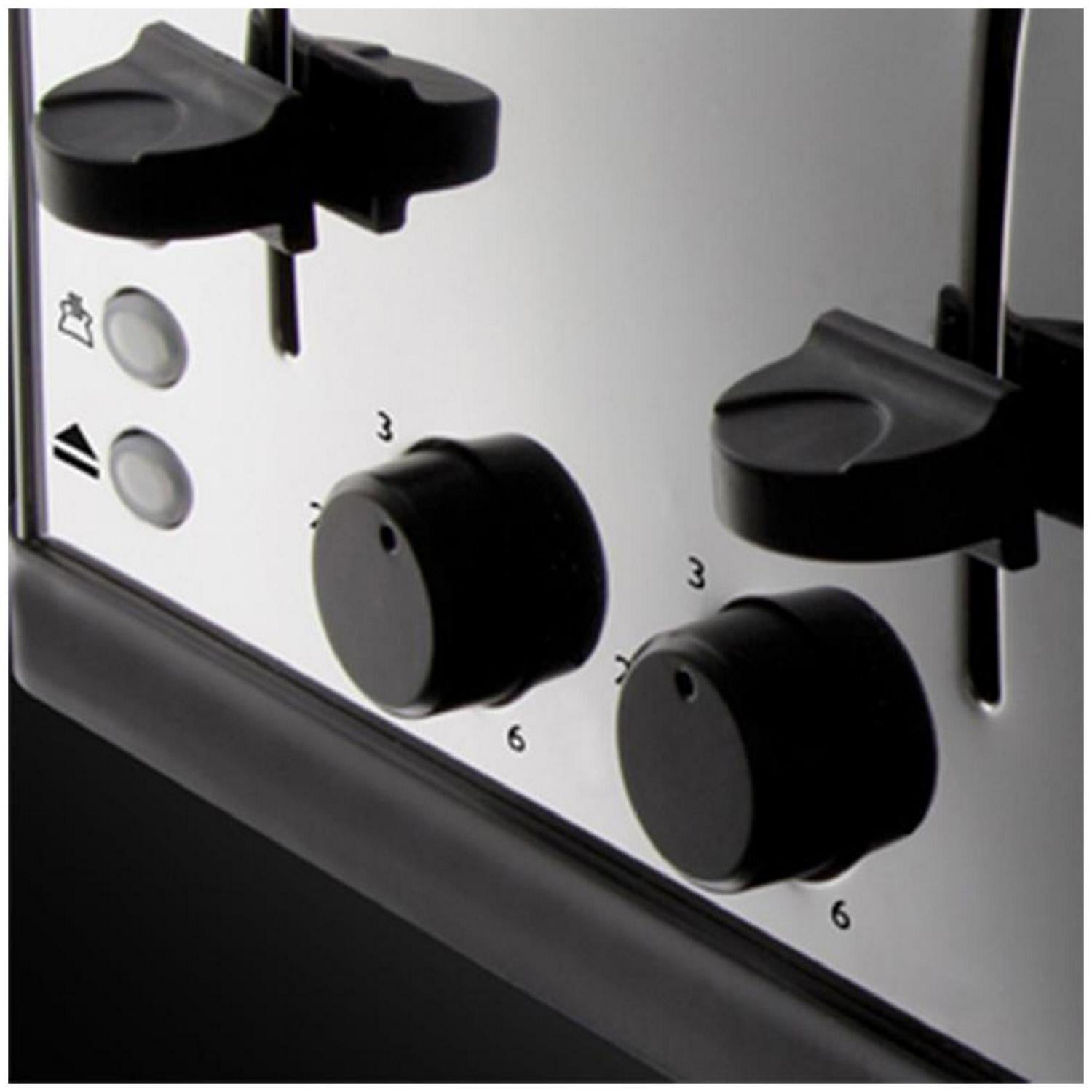 Russell Hobbs 4 Slice Toaster Stainless Steel Brushed, imported from the UK