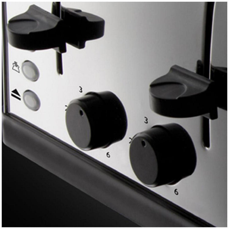 Russell Hobbs 4 Slice Toaster Stainless Steel Brushed, imported from the UK