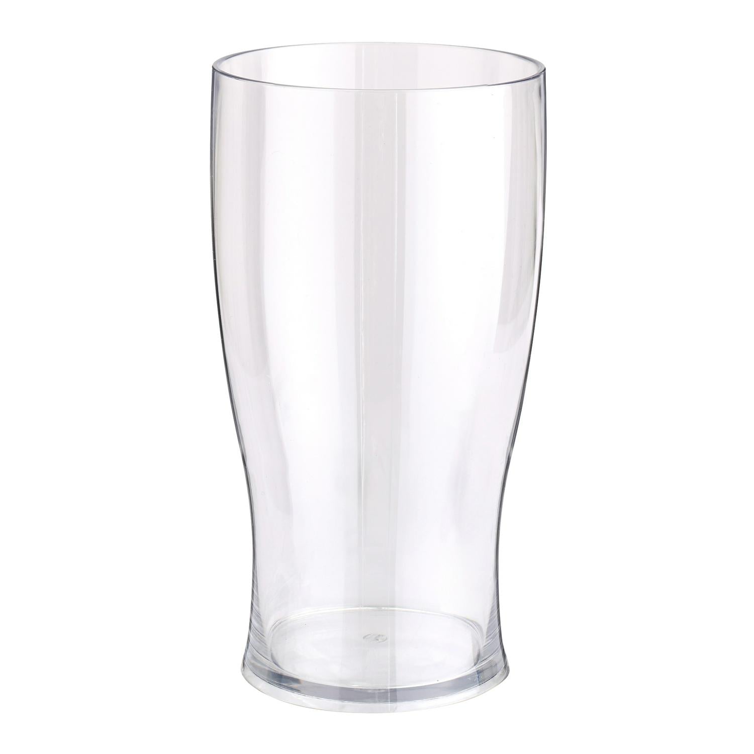 Recyclable Clear Plastic Pint Glass 568ml