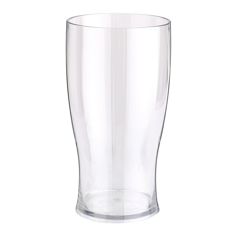 Recyclable Clear Plastic Pint Glass 568ml