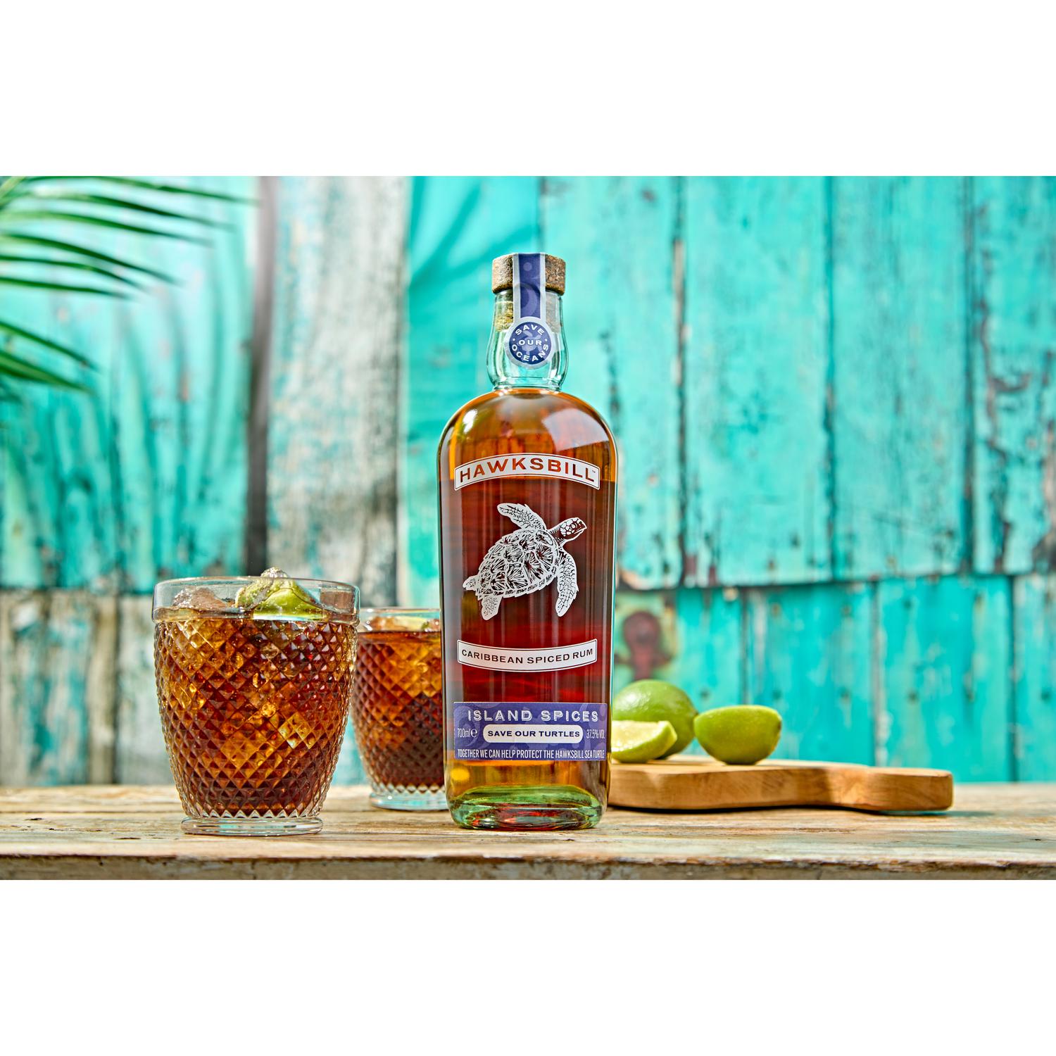 Hawksbill Island Spices Spiced Rum Bottle 70cl, UK version