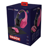 Trust Tridox 3-in-1 gaming headset bundle black (British brand)