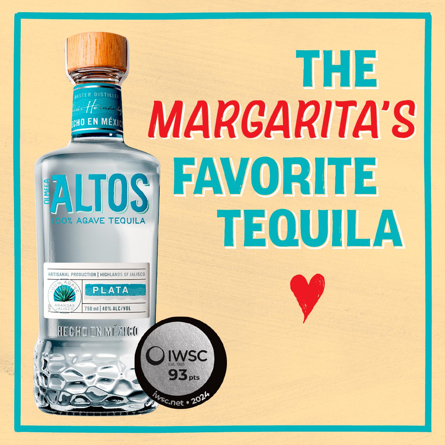 Olmeca Altos 100% Agave Plata Tequila 70cl, imported from the UK