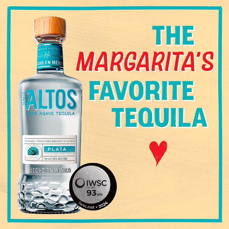 Olmeca Altos 100% Agave Plata Tequila 70cl, imported from the UK