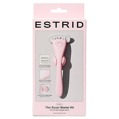 Rasoir manuel Estrid Starter Kit Bloom avec technologie 5 lames Manche lesté