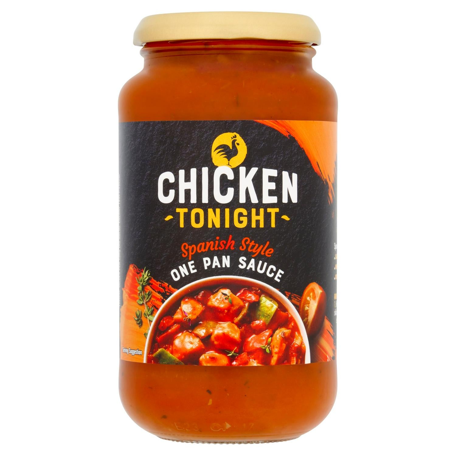 Chicken Tonight tomato sauce for chicken with peppers and thyme 500g - British product